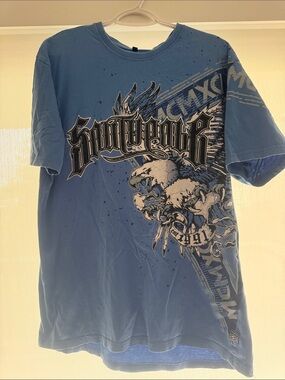 South Pole Men's Vintage Blue Tee